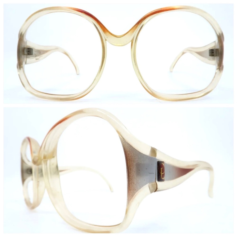 Vintage 1970s Christian Latour Paris Eyeglass Frames, Made in France